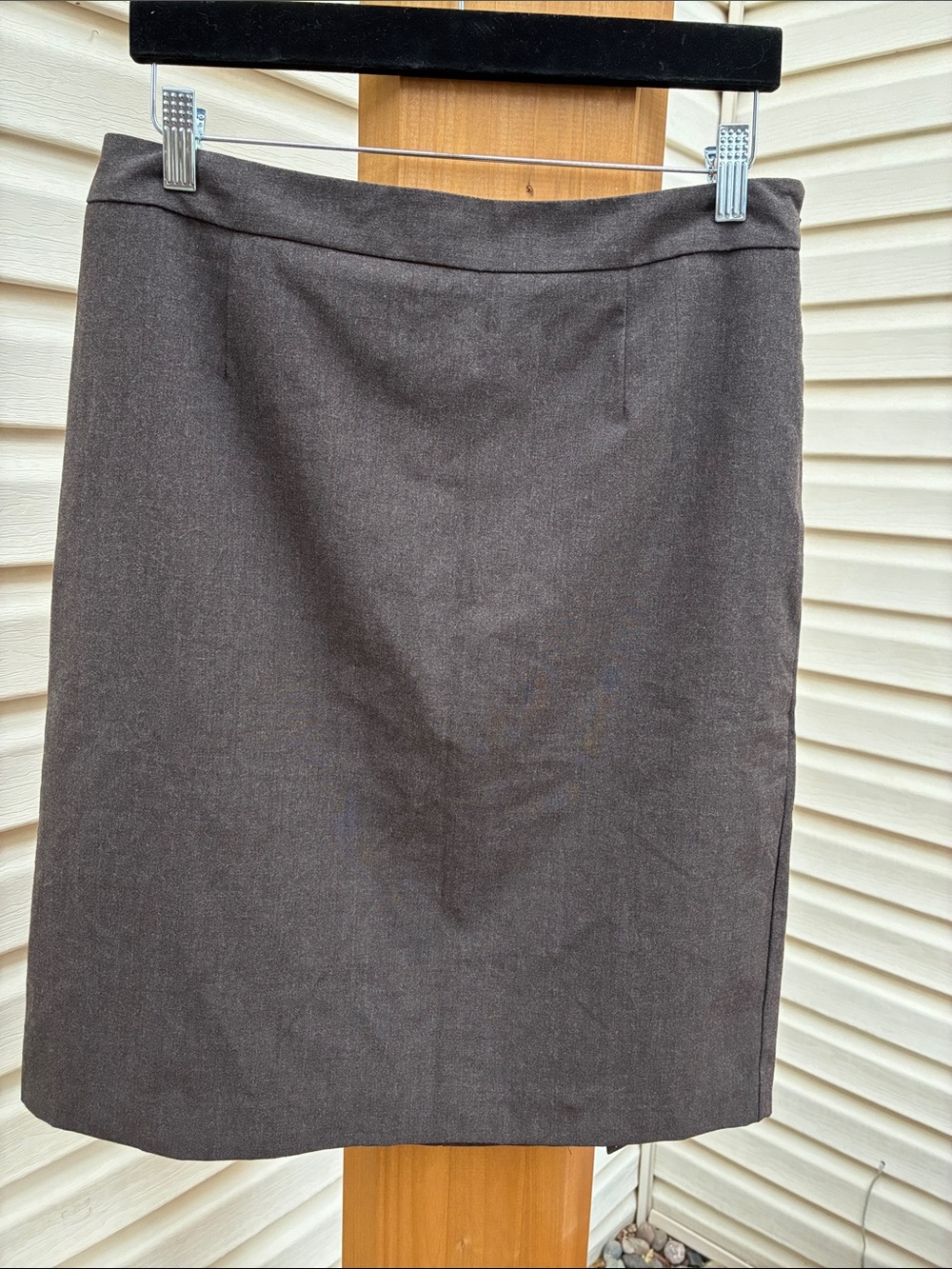 Worthington Dark Brown Pencil Skirt